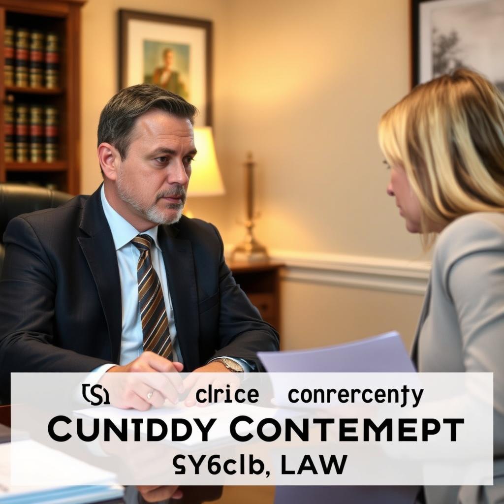 Custody Contempt Lawyer Goochland County