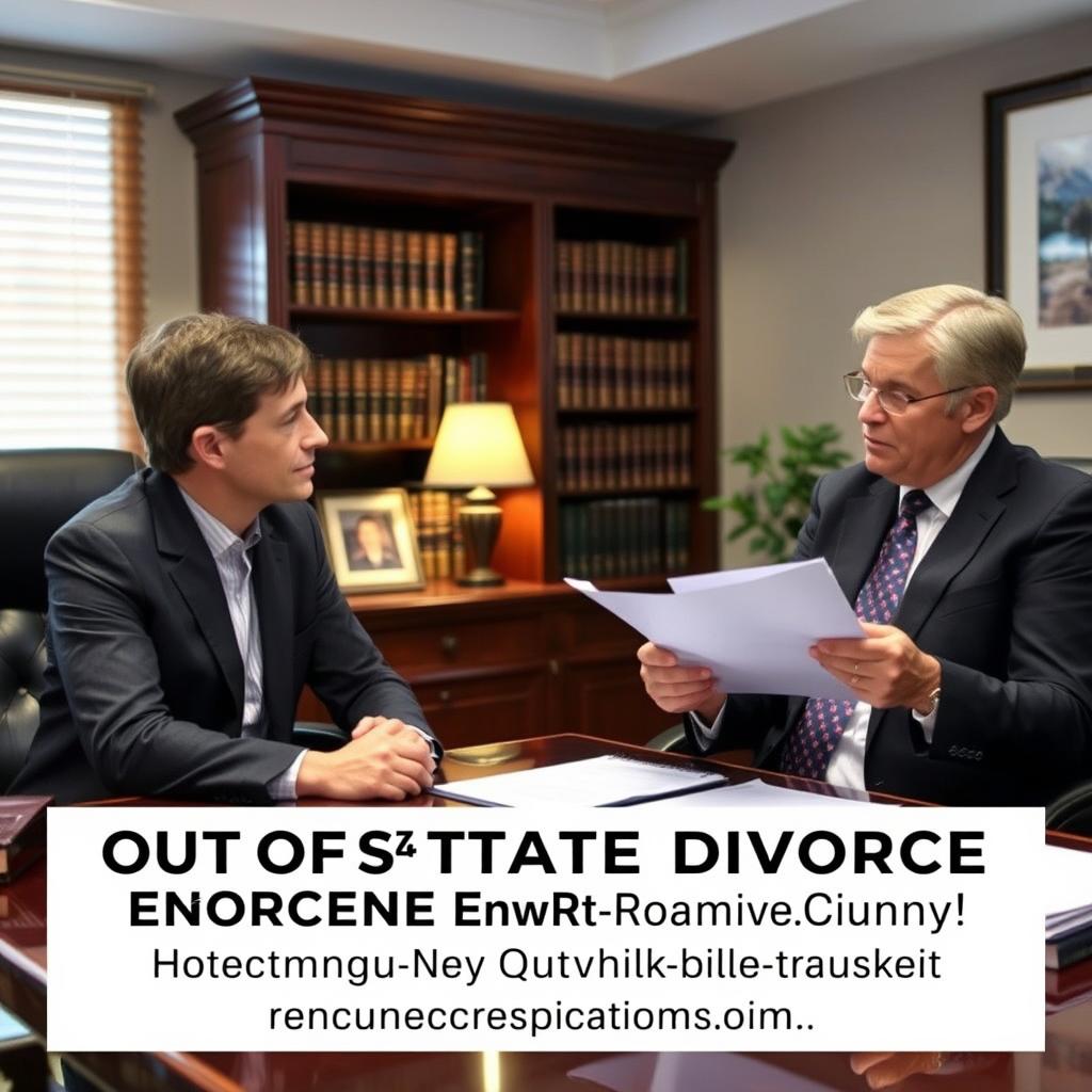 Out Of State Divorce Enforcement Lawyer Roanoke County